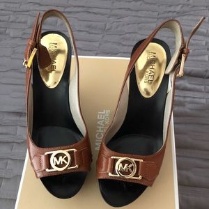 Michael Kors wedge sandals